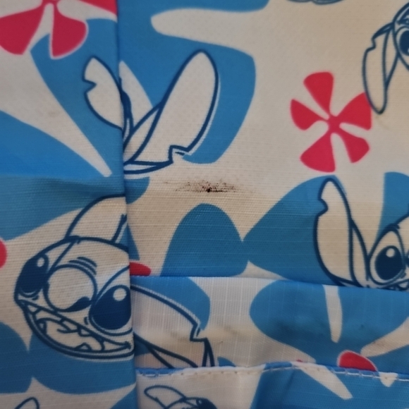 Disney Lilo & Stitch Floral Drawstring Lightweight Backpack